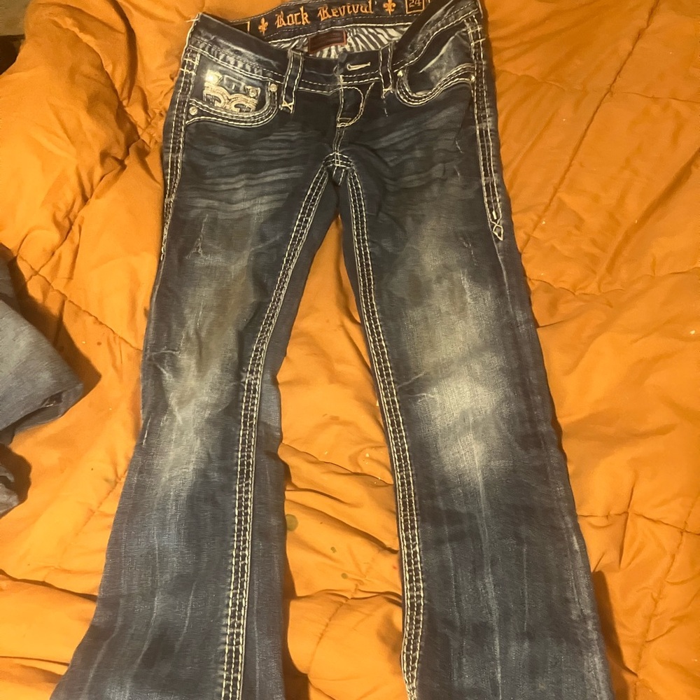 Rock revival bootcut jeans size 24